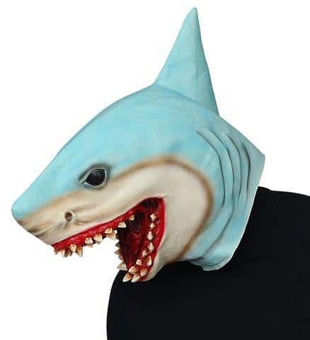 Requin Tête Complète Masque Requin Tête Complète Masque